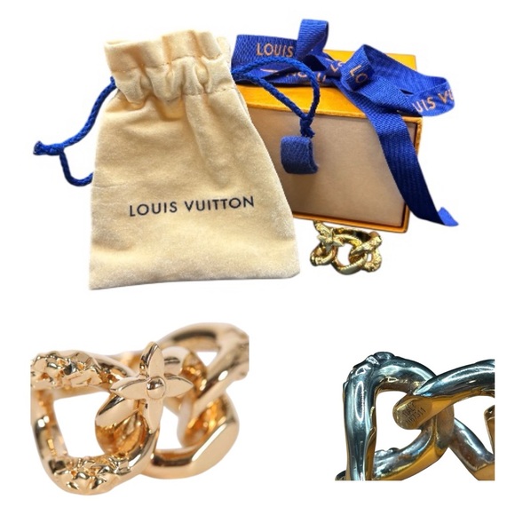 Louis Vuitton Jewelry - Louis Vuitton Large Chain Link Ring - Sz M